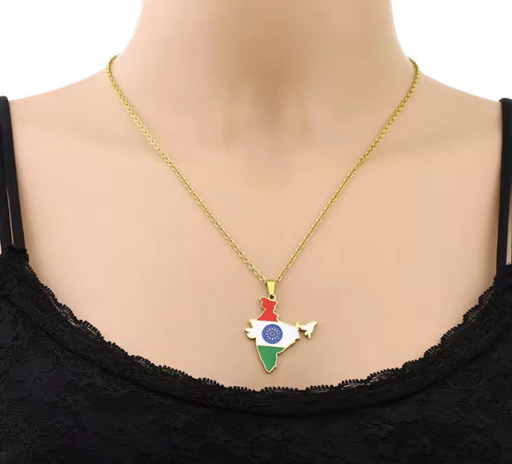 India stainless steel necklace