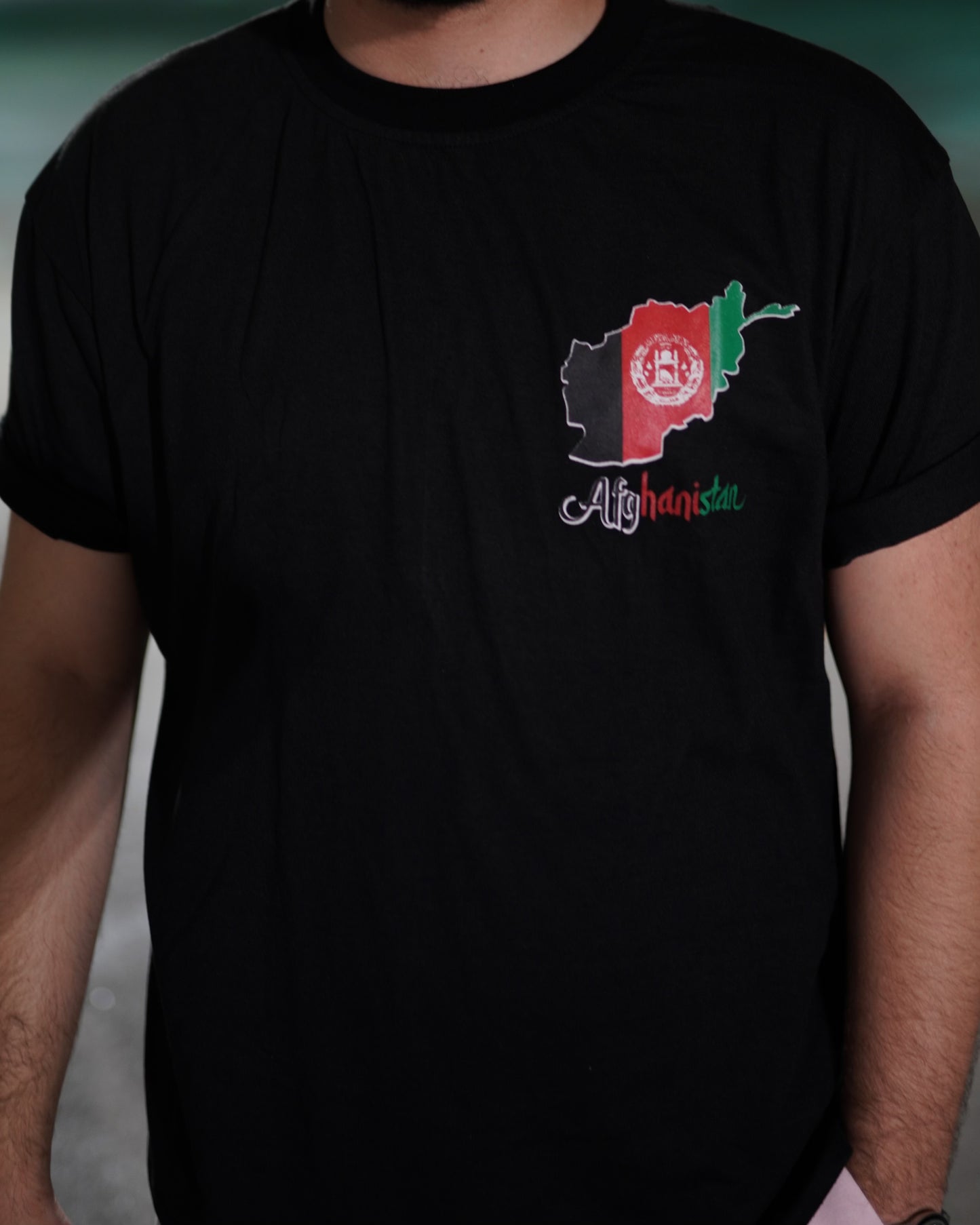 Afghanistan Graphic Tee-Small emblem